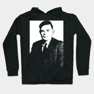 Alan Turing design (light) Hoodie